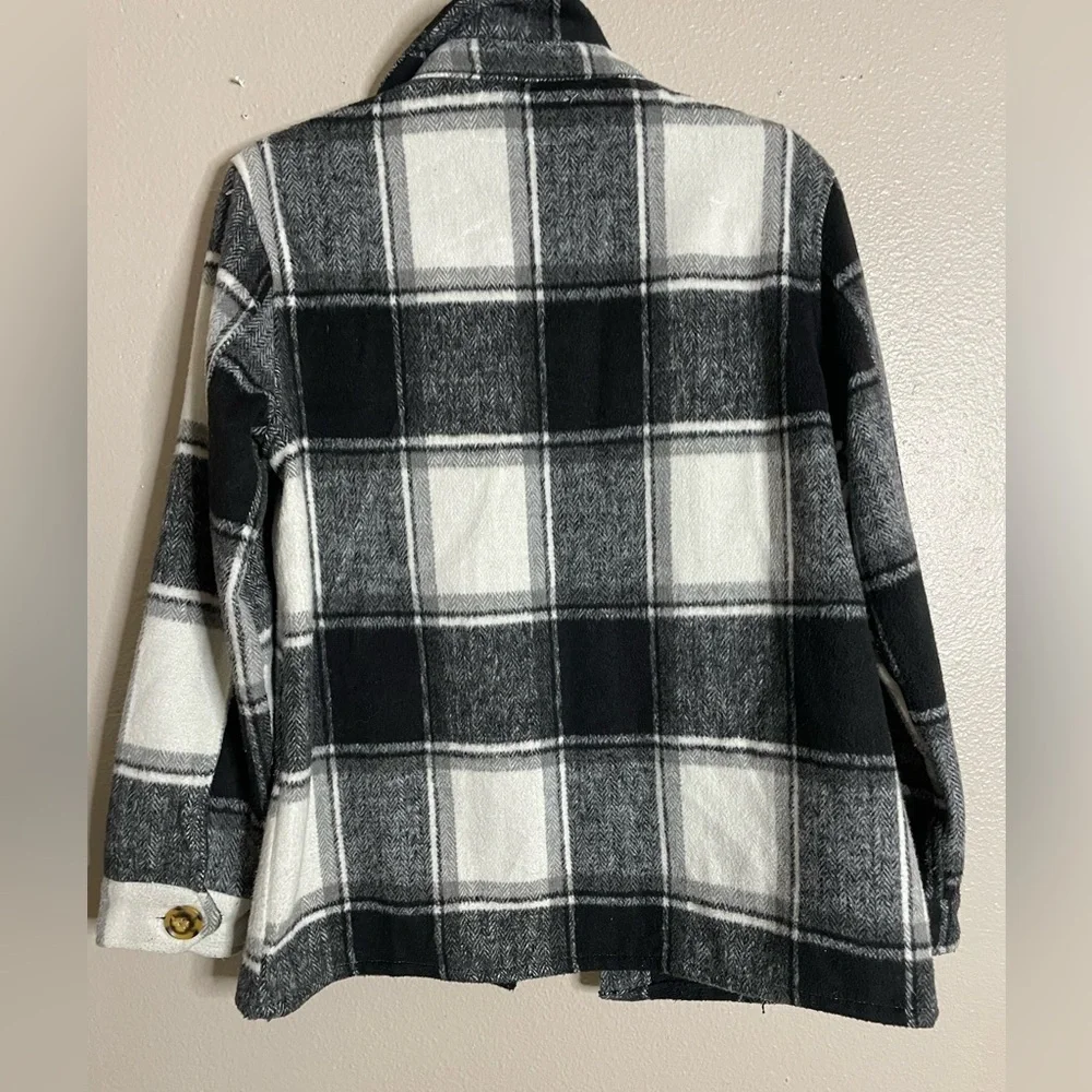 Jason Maxwell Monochrome Plaid Jacket - Picture 5 of 11
